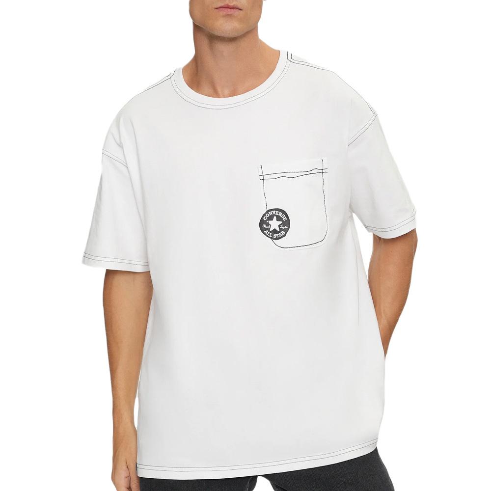 Camiseta Converse Sketch Blanca, Hombre barato