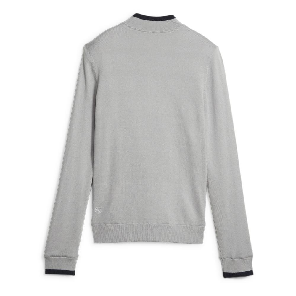 Golf Pullover Grau Damen Puma Windblk Sweater Ansicht 2