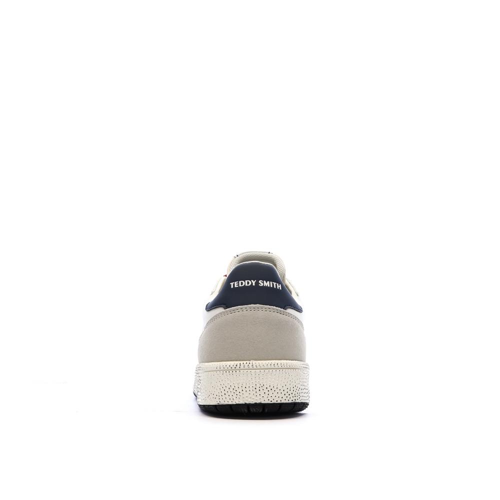 Teddy Smith Zapato White/Navy Men's Sneakers Photo of the Espace des Marques %store% store - view of %key%