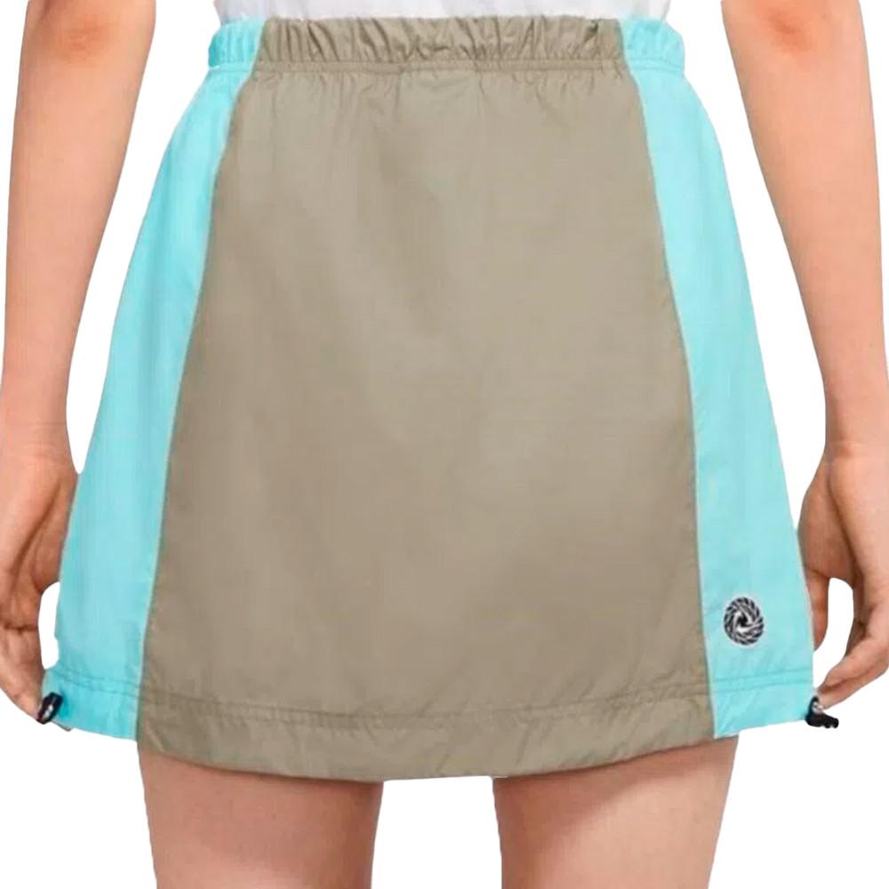 Falda Nike Topo/Azul, Mujer ver 2