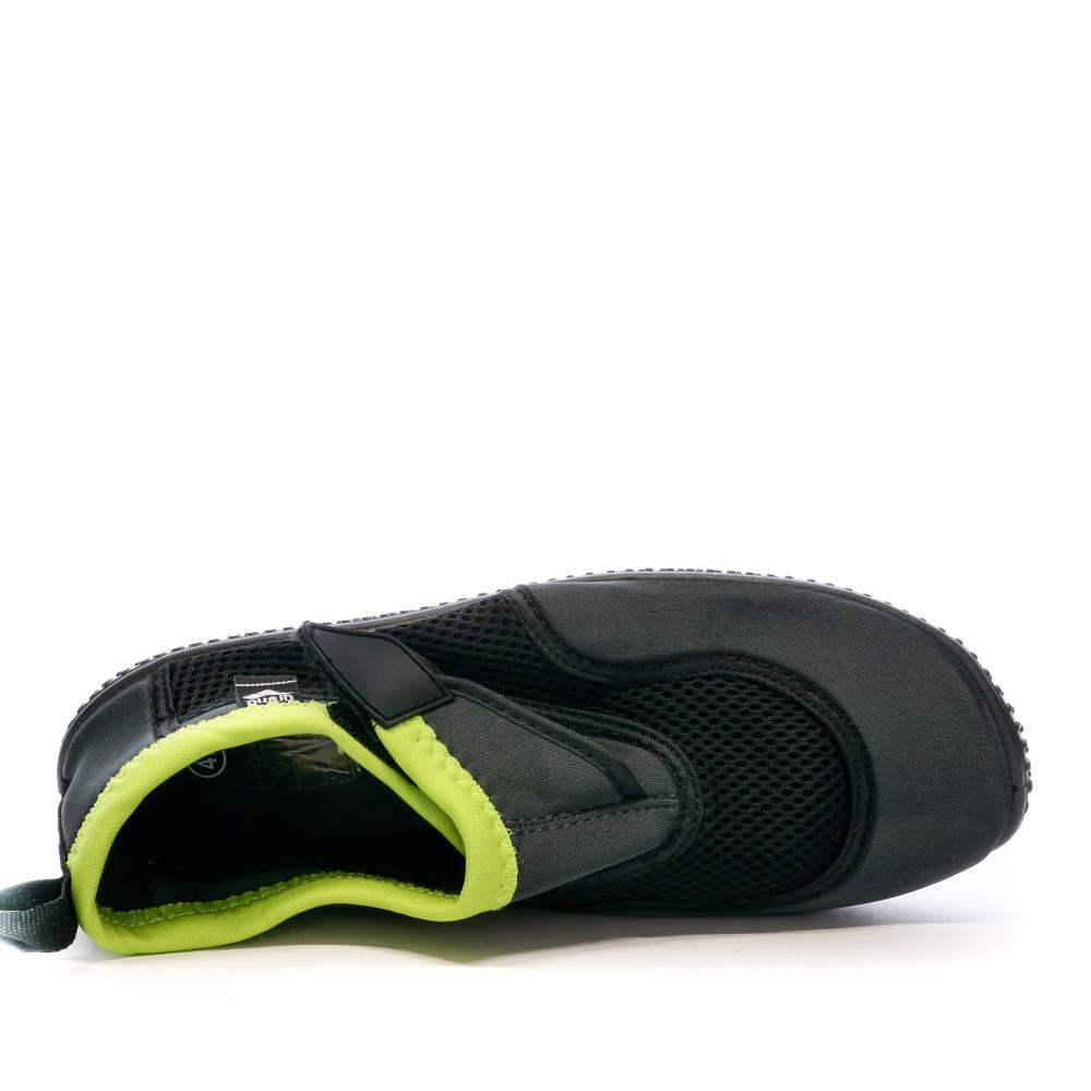 Zapatilla de piscina Arena Watershoes negra para hombre ver 4