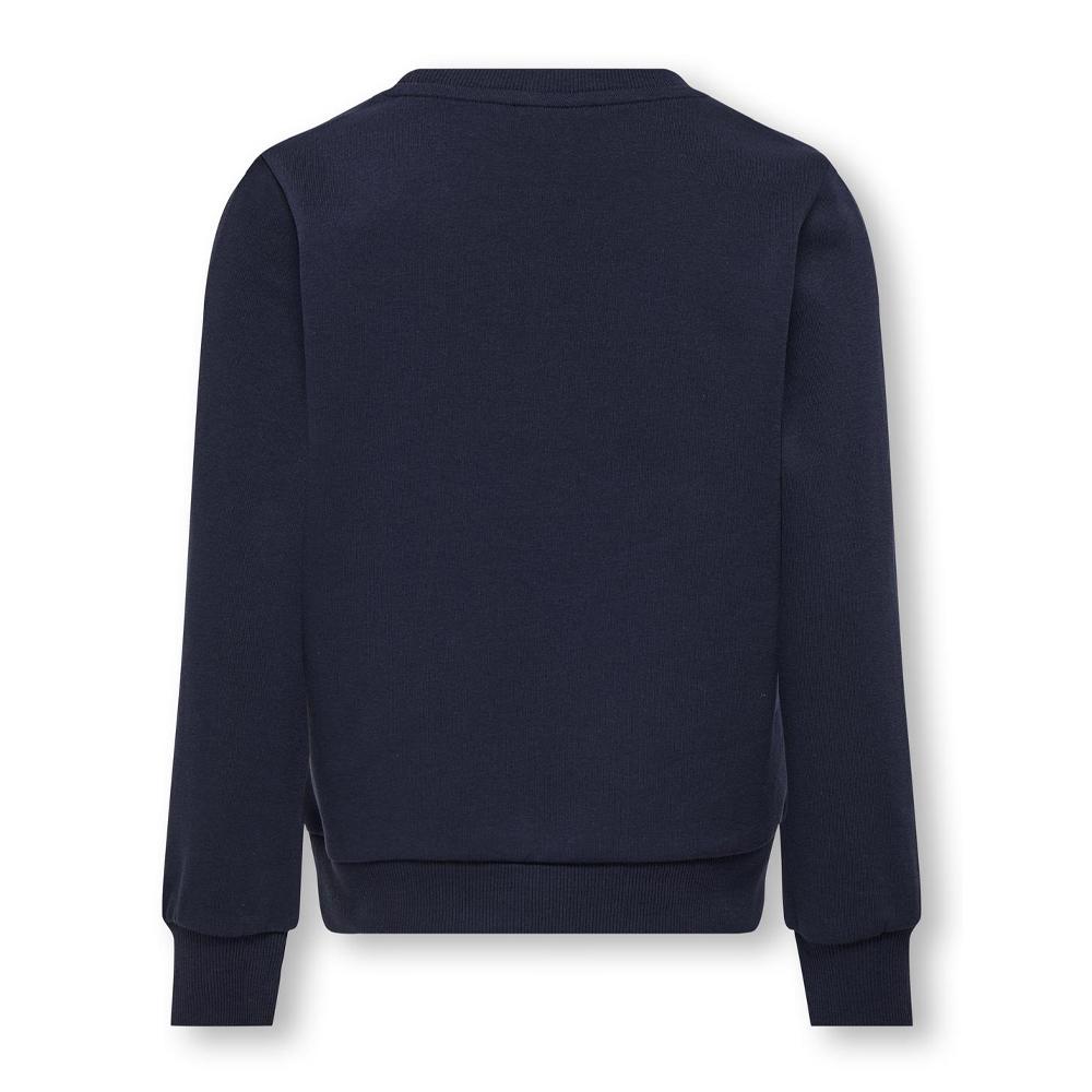 Girl's navy sweatshirt Kids ONLY Koglinna City Photo of the Espace des Marques %store% store - view of %key%