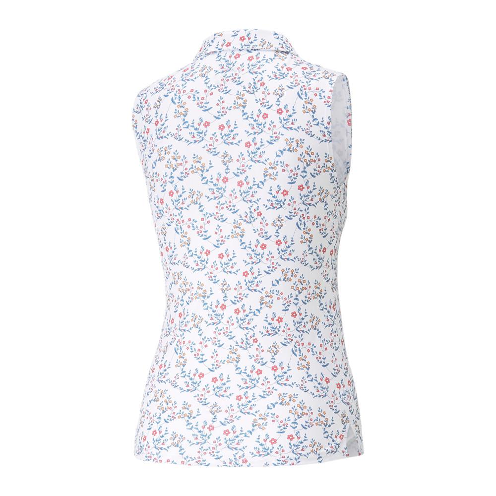 Girl's Puma Flo Polo White Print Photo of the Espace des Marques %store% store - view of %key%