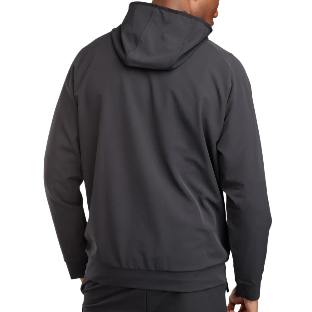 Sweatshirt mit Reißverschluss Schwarz Männlich Puma Dobby Ansicht 2