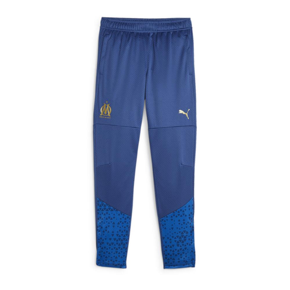 Pantalón de entrenamiento OM azul Puma júnior 2023/2024 barato
