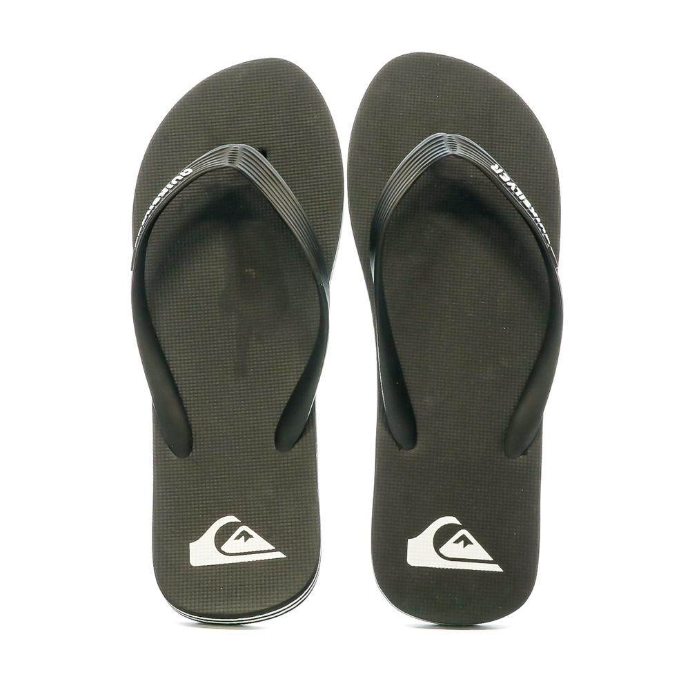 Flip Flops Schwarz Mann Quiksilver Molokai Ansicht 3