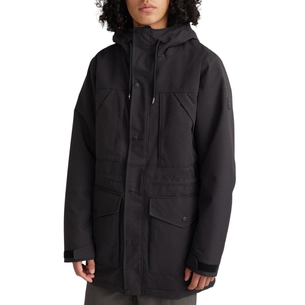 Parka negra para hombre O'Neill Journey barato