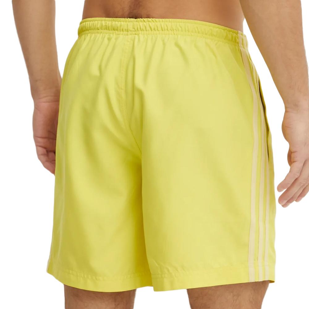 Gelbe Badeshorts für Herren von Adidas Swimsh 8in Ansicht 2