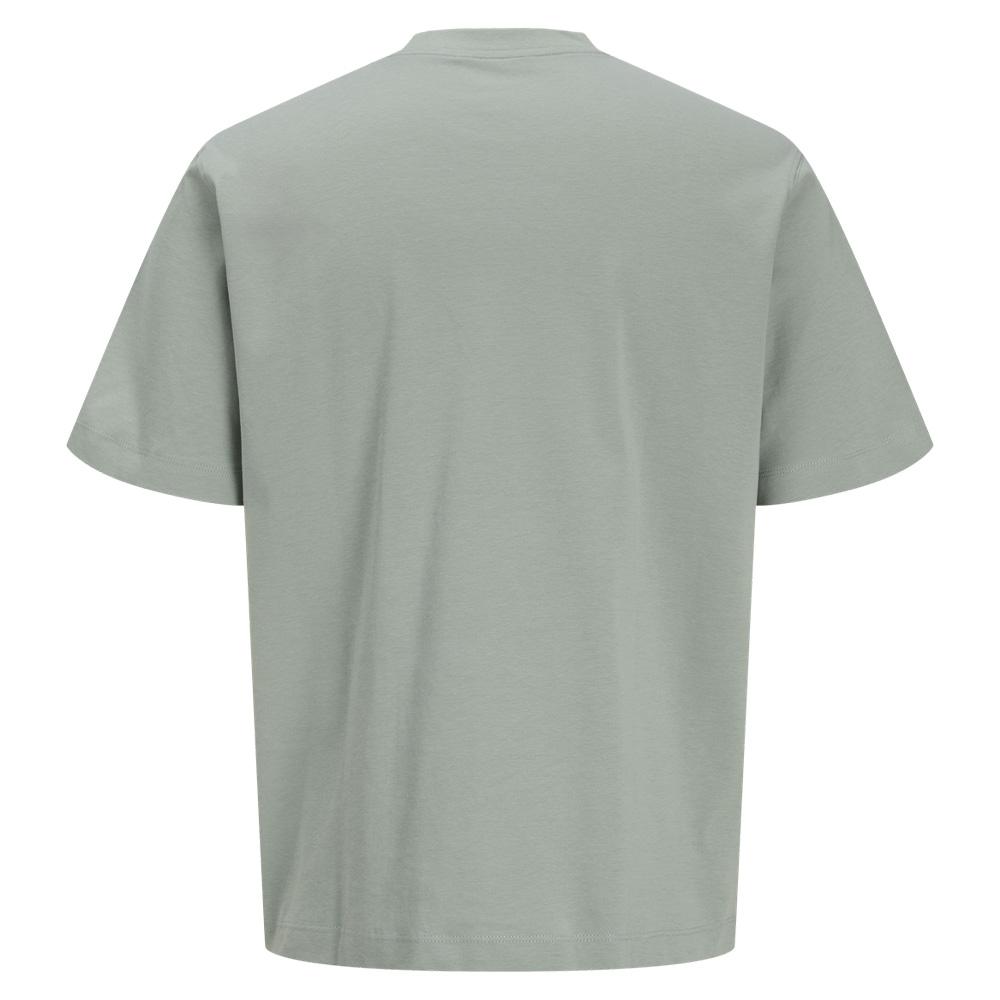 T-Shirt Grün Mann Jack & Jones Neck Ansicht 4