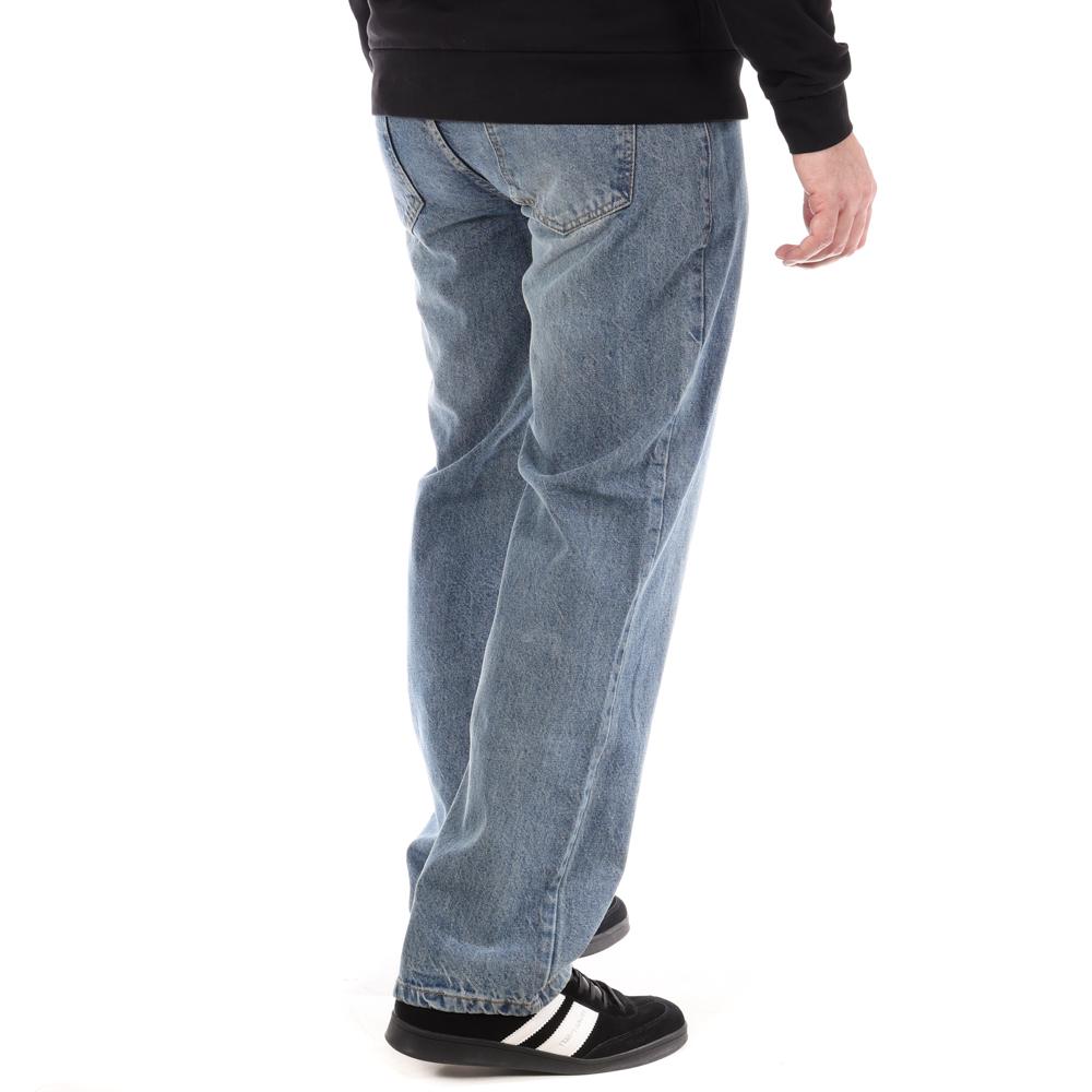 Paname Brothers Relaxed Blue Men's Loose Jeans Photo of the Espace des Marques %store% store - view of %key%