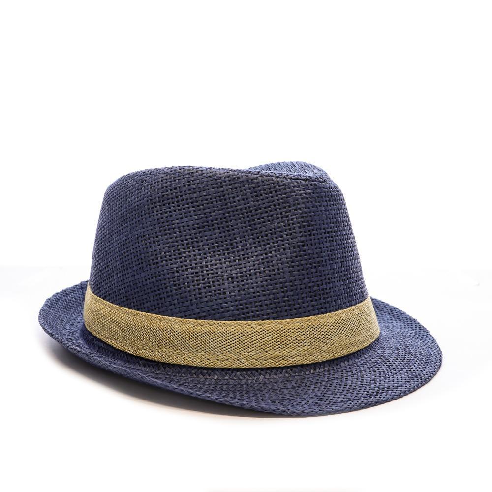 Via Lorenzo Ocean Men’s Navy Straw Hats Photo of the Espace des Marques %store% store - view of %key%