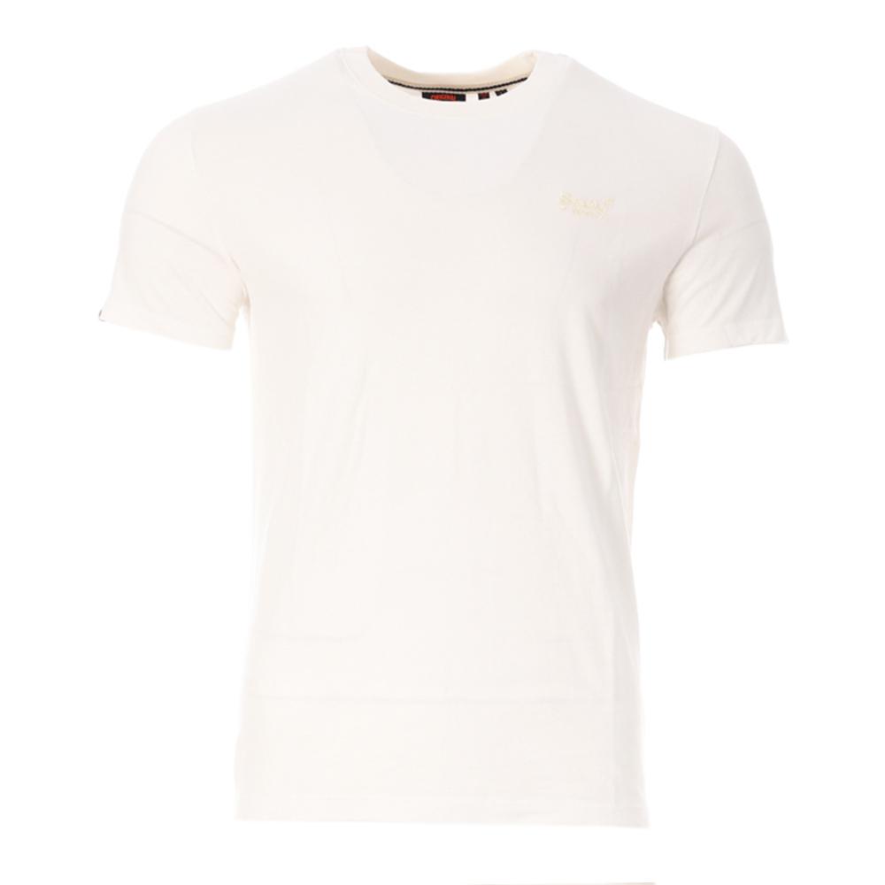 T-shirt Beige Homme Superdry Vintage LogoR6Ts pas cher