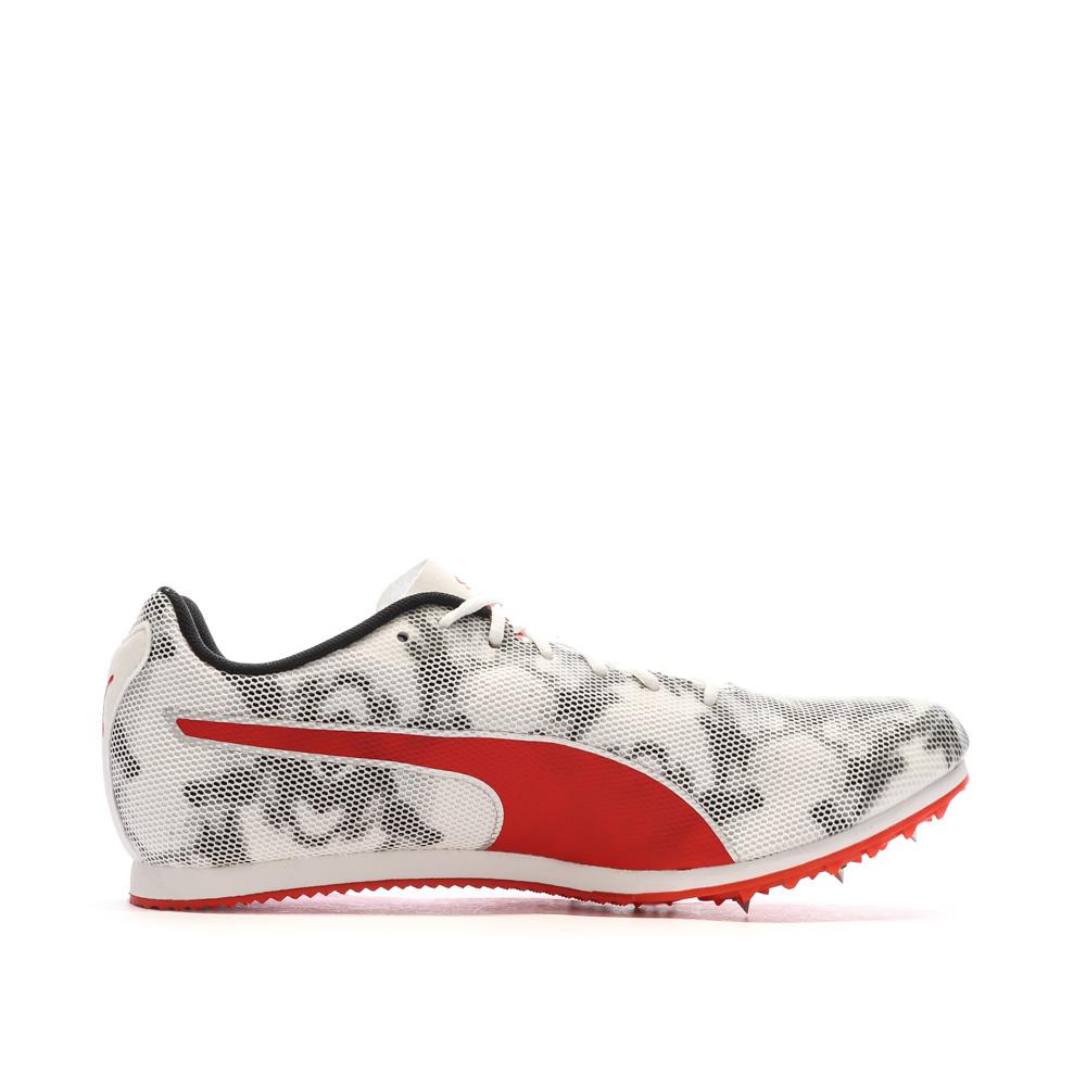 Puma Evospeed 8 Men's Shoes White/Grey/Red Photo of the Espace des Marques %store% store - view of %key%