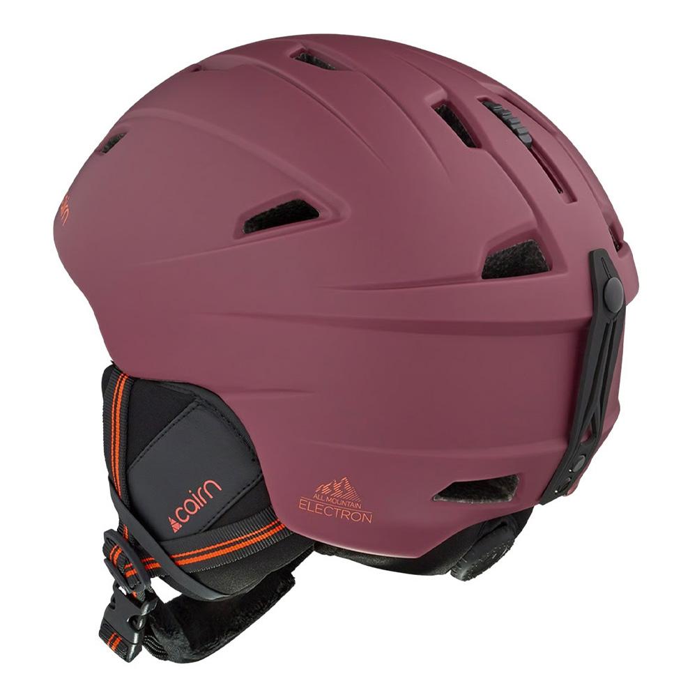 Casque de Ski Bordeaux Mixte Cairn Electron Grenat vue 2