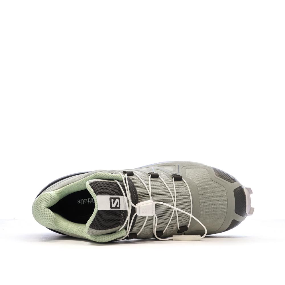 Zapatillas de senderismo grises para mujer Salomon Speedcross ver 4