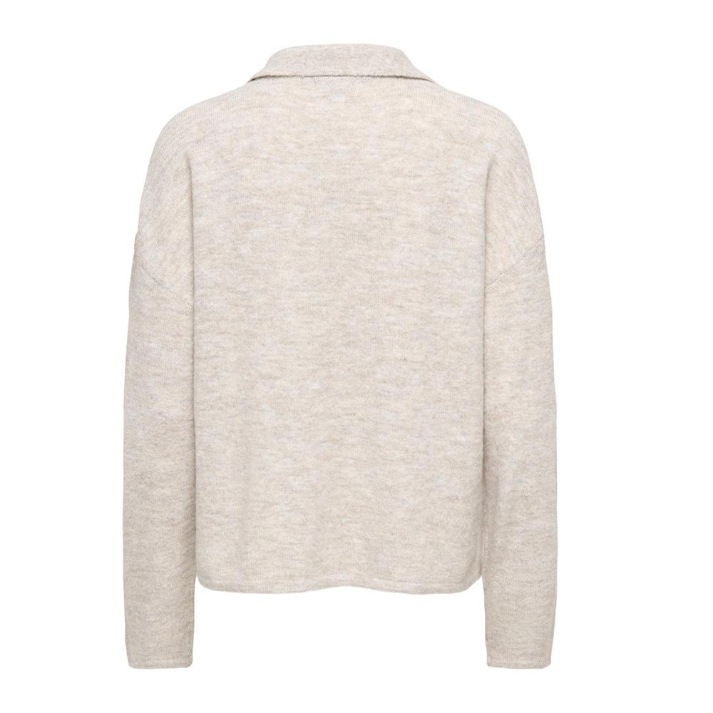 Pull Beige Femme JDY Lanora vue 2