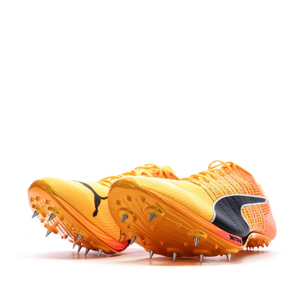 Chaussures d'Athlétisme Orange Rose Mixte Puma evoSPEED Sprint NITRO 2 vue 6