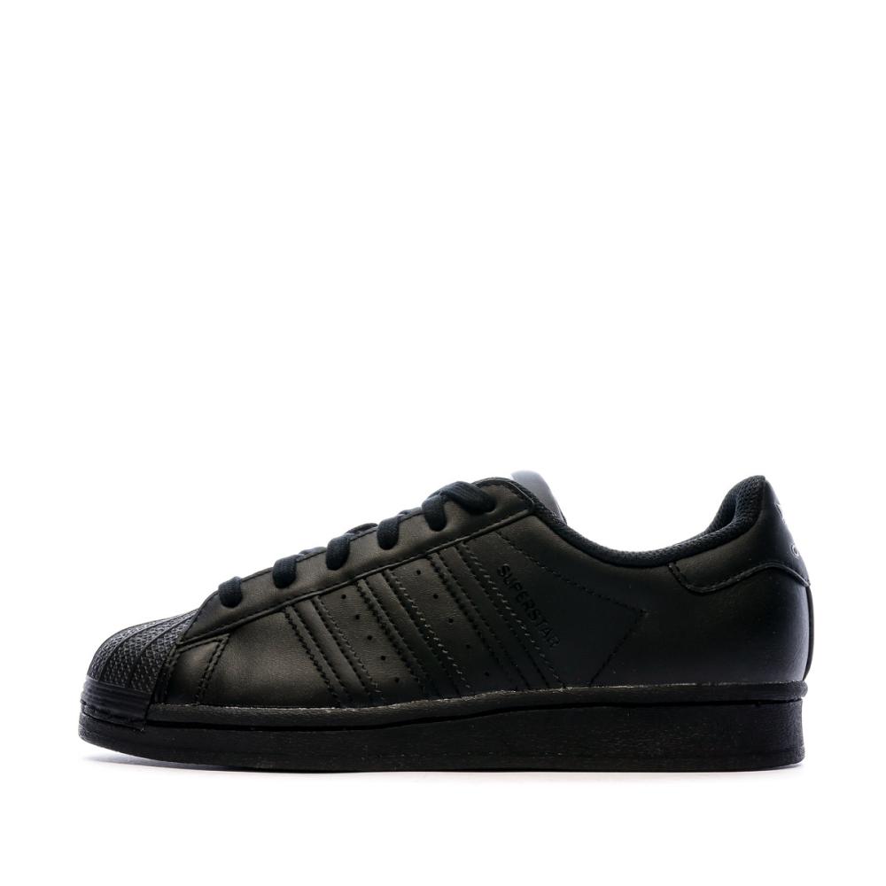 Zapatillas Adidas Superstar Niño Negras barato