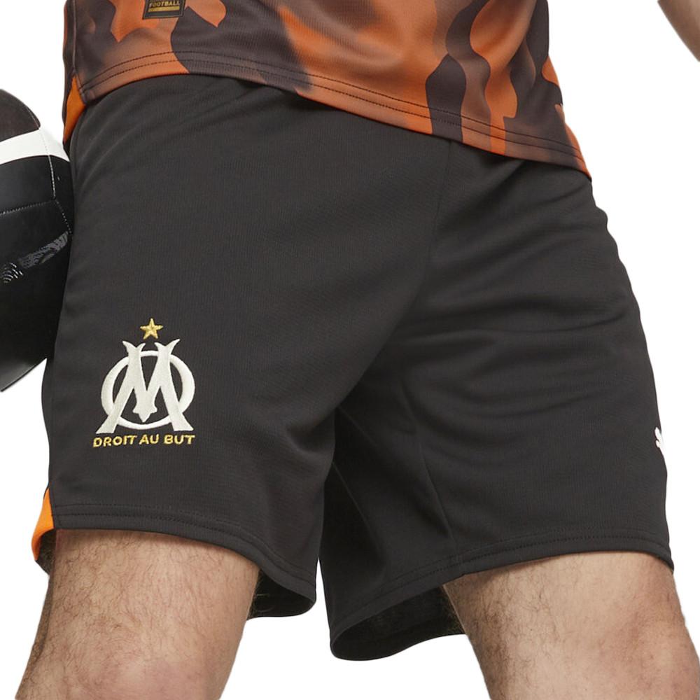 OM Fútbol Corto Negro Hombre Puma 2023/24 barato