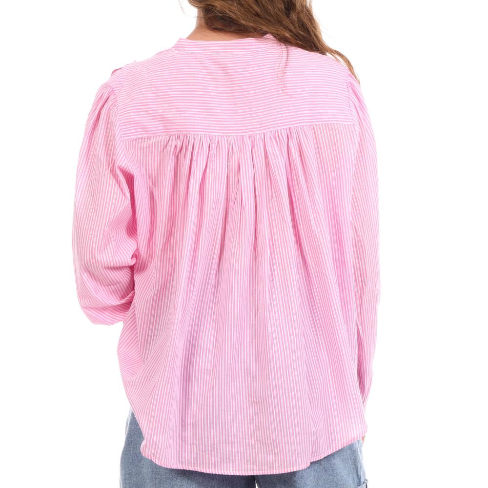 Blusa rosa/blanca para mujer Goa Ros ver 2