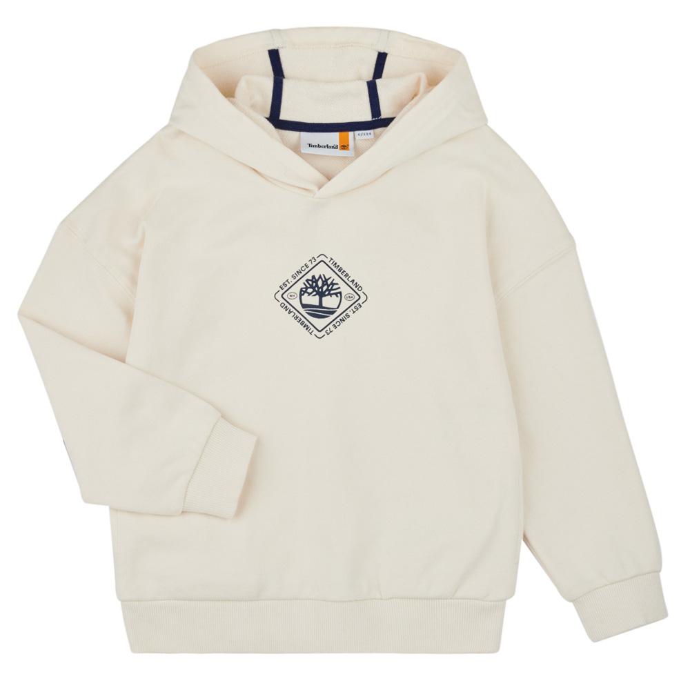 Sudadera beige para niño Timberland T60443 Cream barato