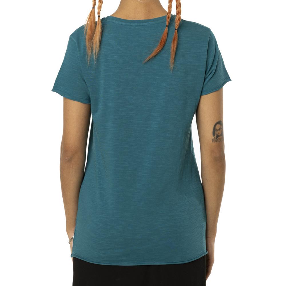 Women's Turquoise T-shirt Von Dutch Slub Photo of the Espace des Marques %store% store - view of %key%