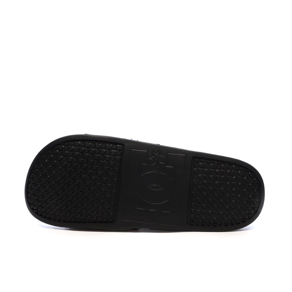 Claquettes Noires Homme DC Shoes Slide vue 5
