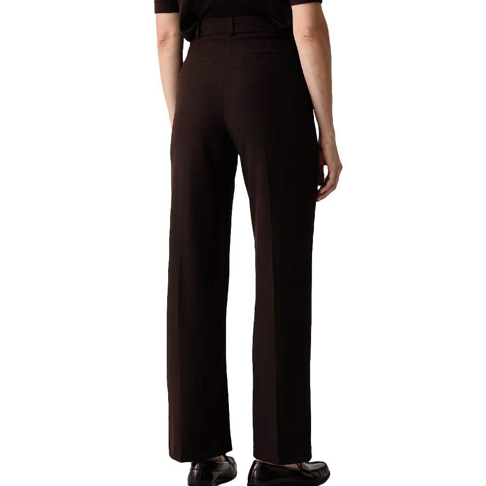 Pantalones de traje marrones para mujer Morgan POYA ver 2