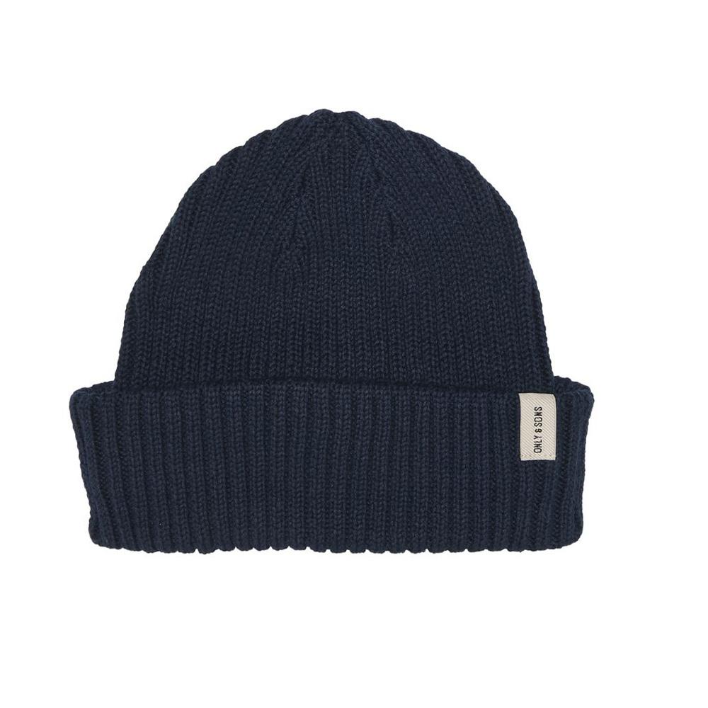 Only &amp; Sons Gorro azul marino para hombre barato