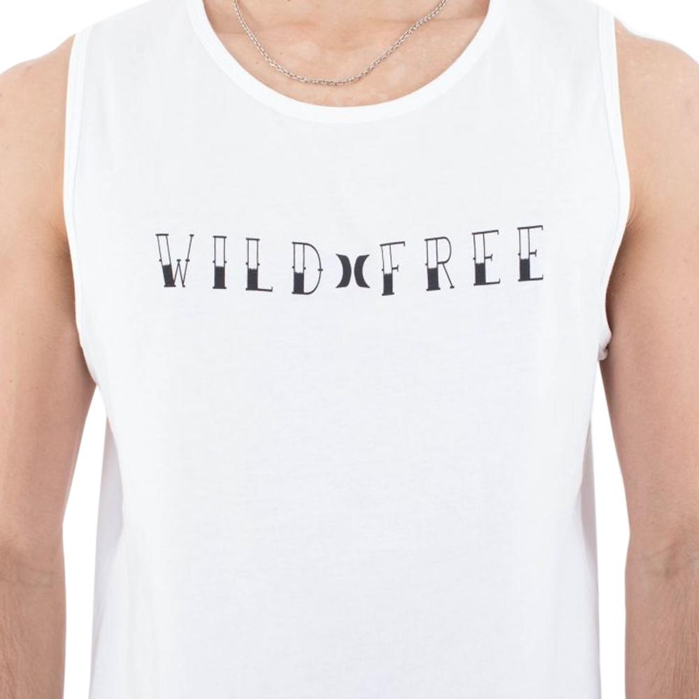 Camiseta de Tirantes Hurley Toledo Blanco, Hombre ver 3