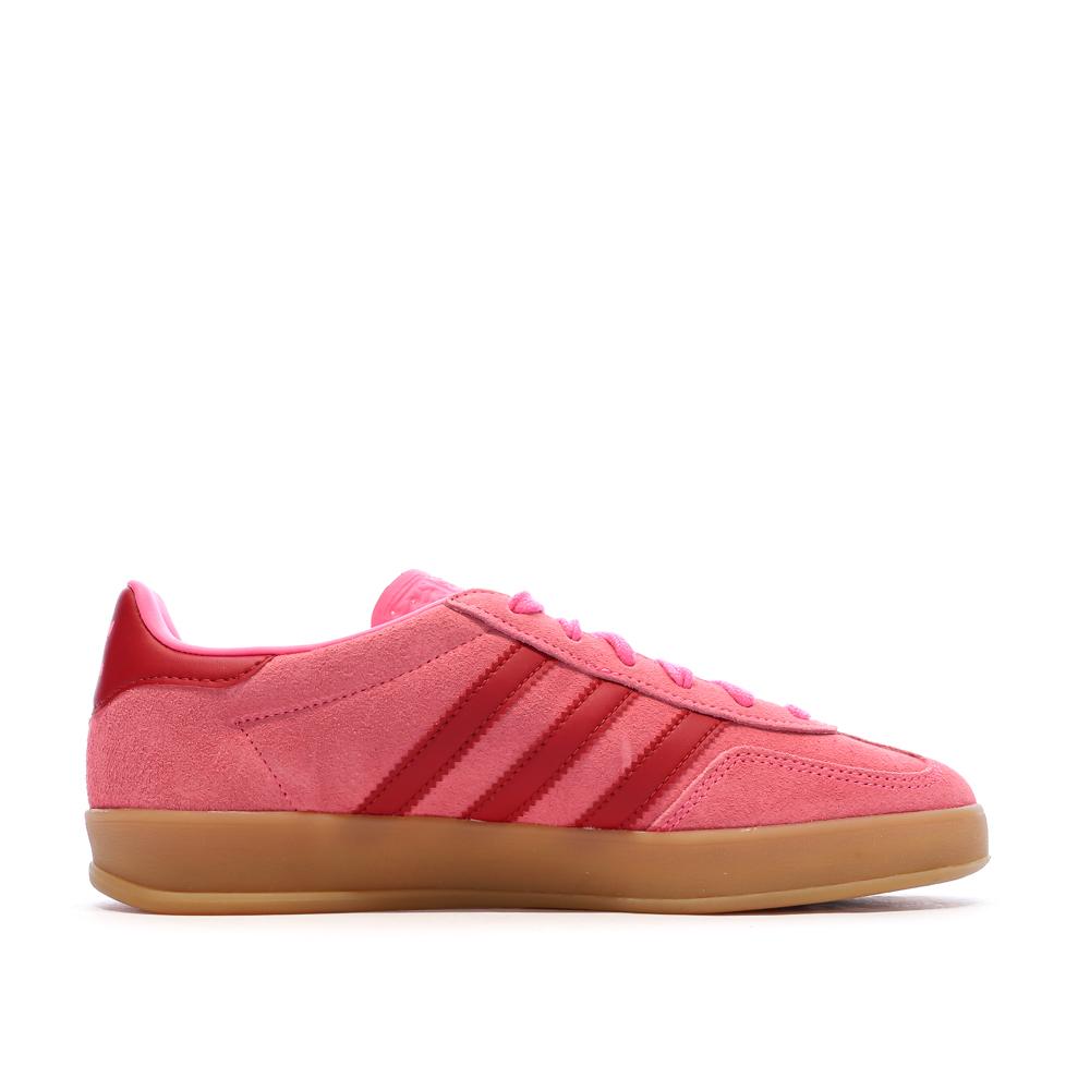Baskets Roses Adidas Gazelle Indoor vue 2