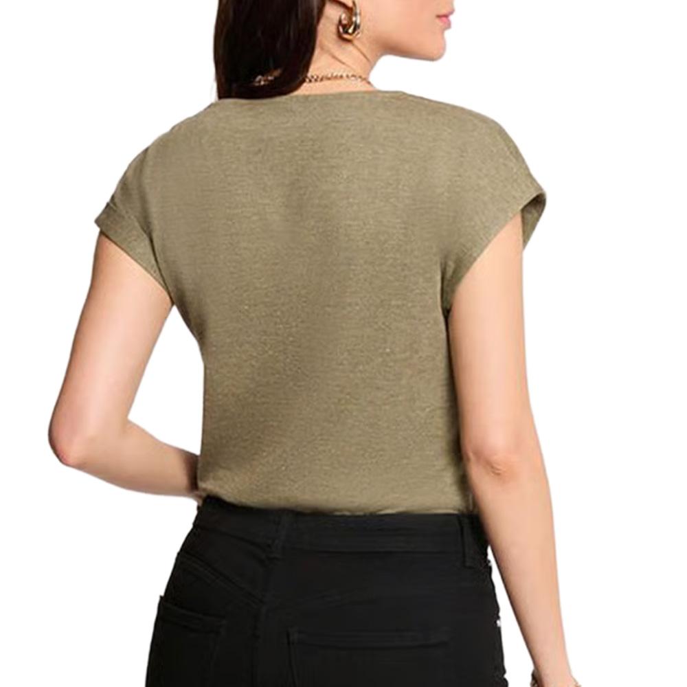T-Shirt Kaki Femme Morgan Fantaisie vue 2