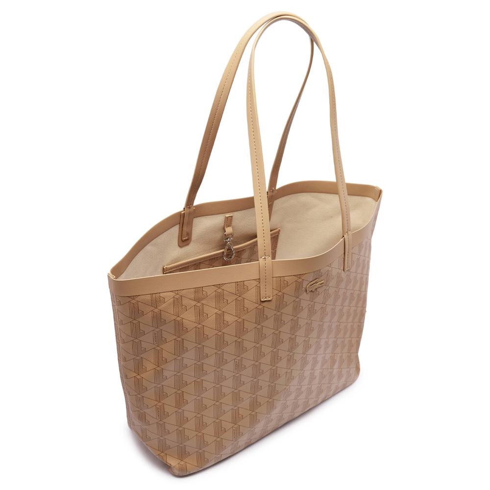 Lacoste Zely Women's Beige Tote Bag Photo of the Espace des Marques %store% store - view of %key%
