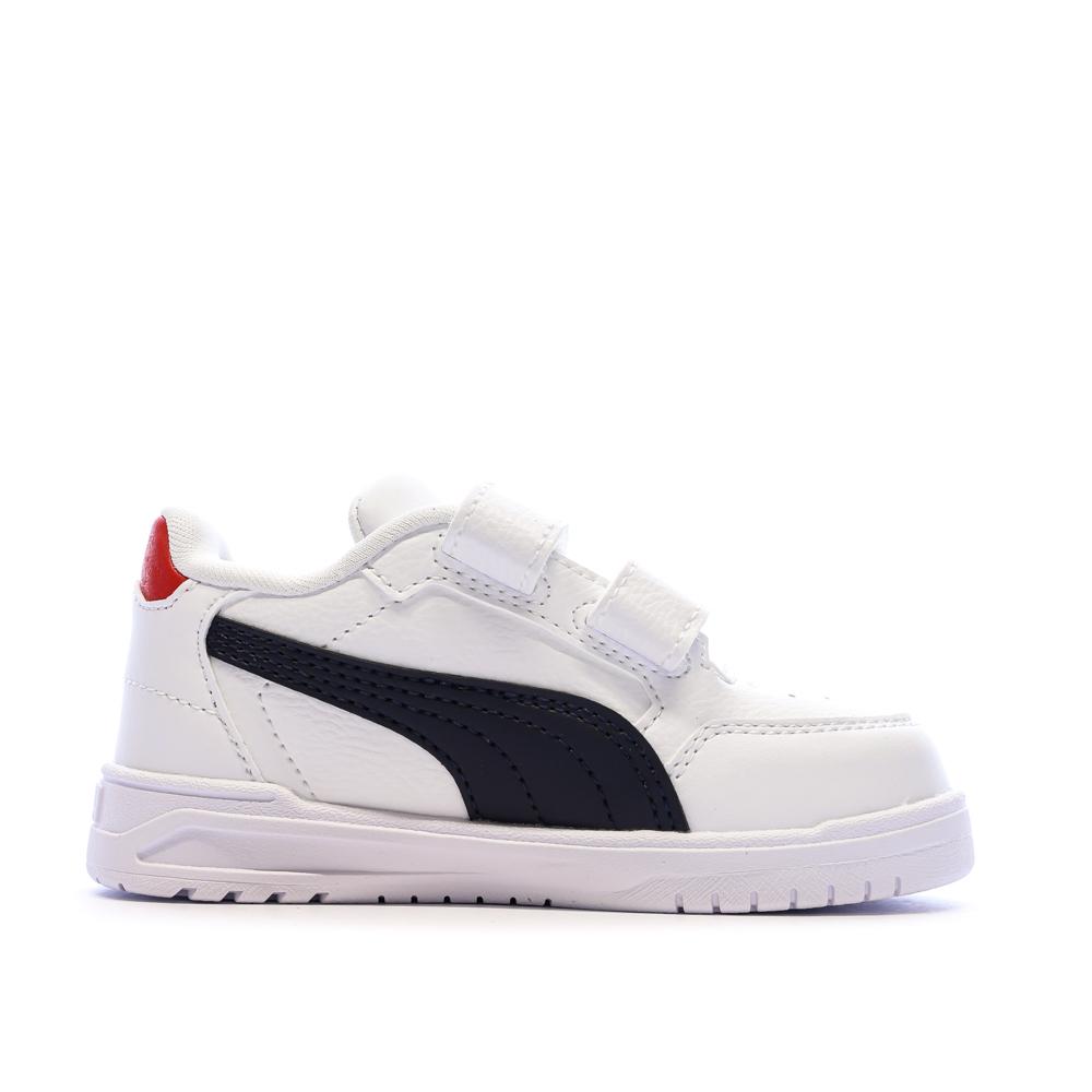 Sneaker Weiß/Schwarz Jungen Puma Shuffle Downtown Ansicht 2