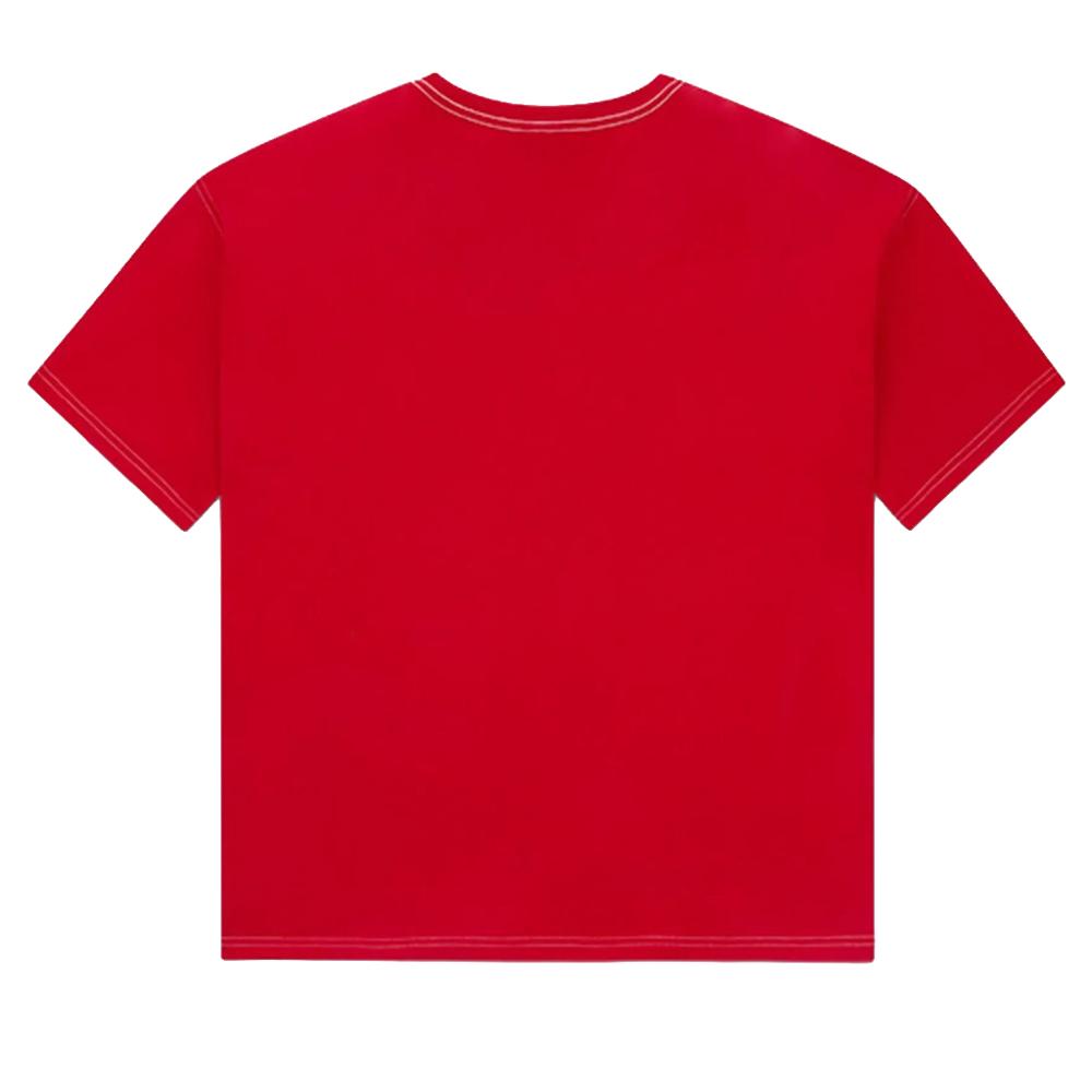 Camiseta Converse Sketch Roja de Hombre ver 2