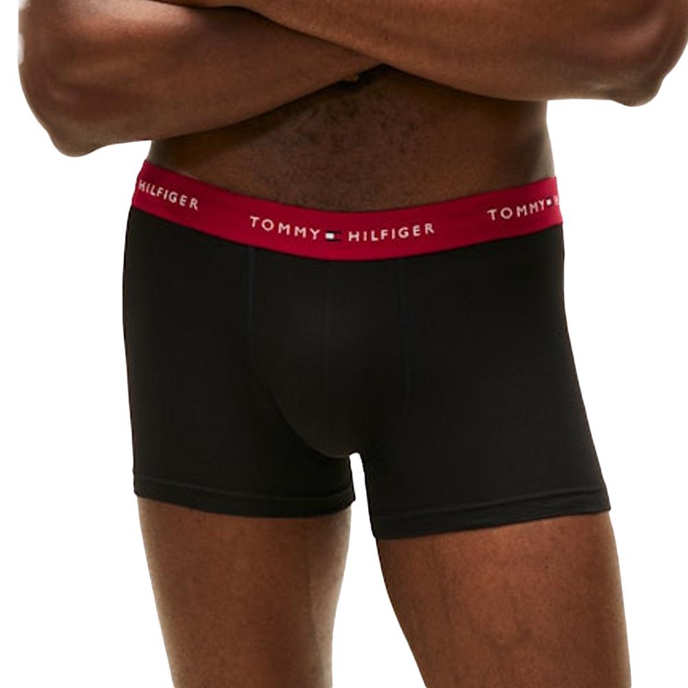x3 Tommy Hilfiger Men’s Black/Red/Blue Boxer Shorts Photo of the Espace des Marques %store% store - view of %key%