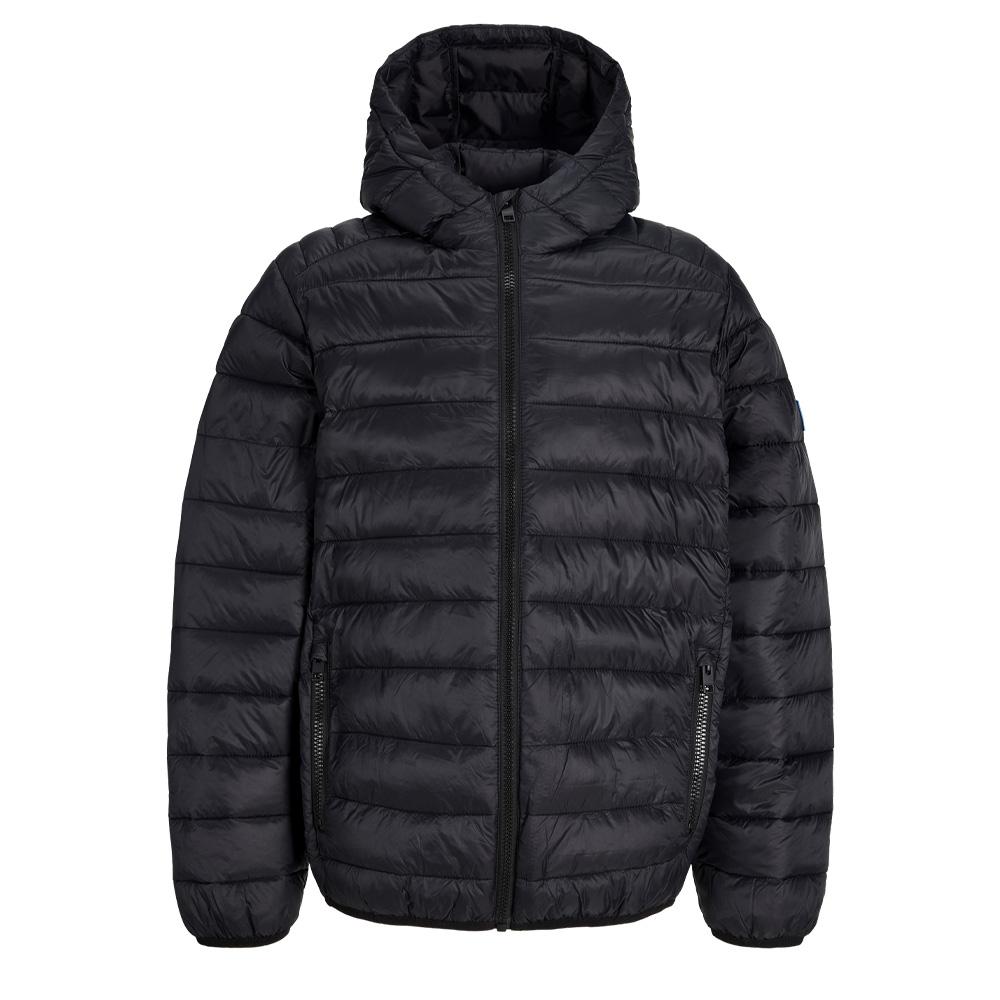 Doudoune légère à capuche junior Noir Jack & Jones Light Puffer pas cher