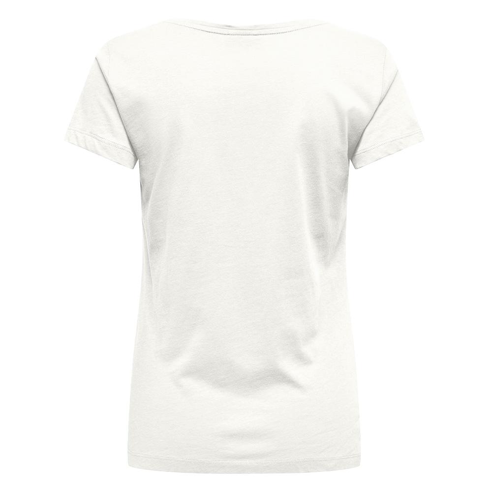 Women’s White/Black T-shirt by JDY Paris Photo of the Espace des Marques %store% store - view of %key%