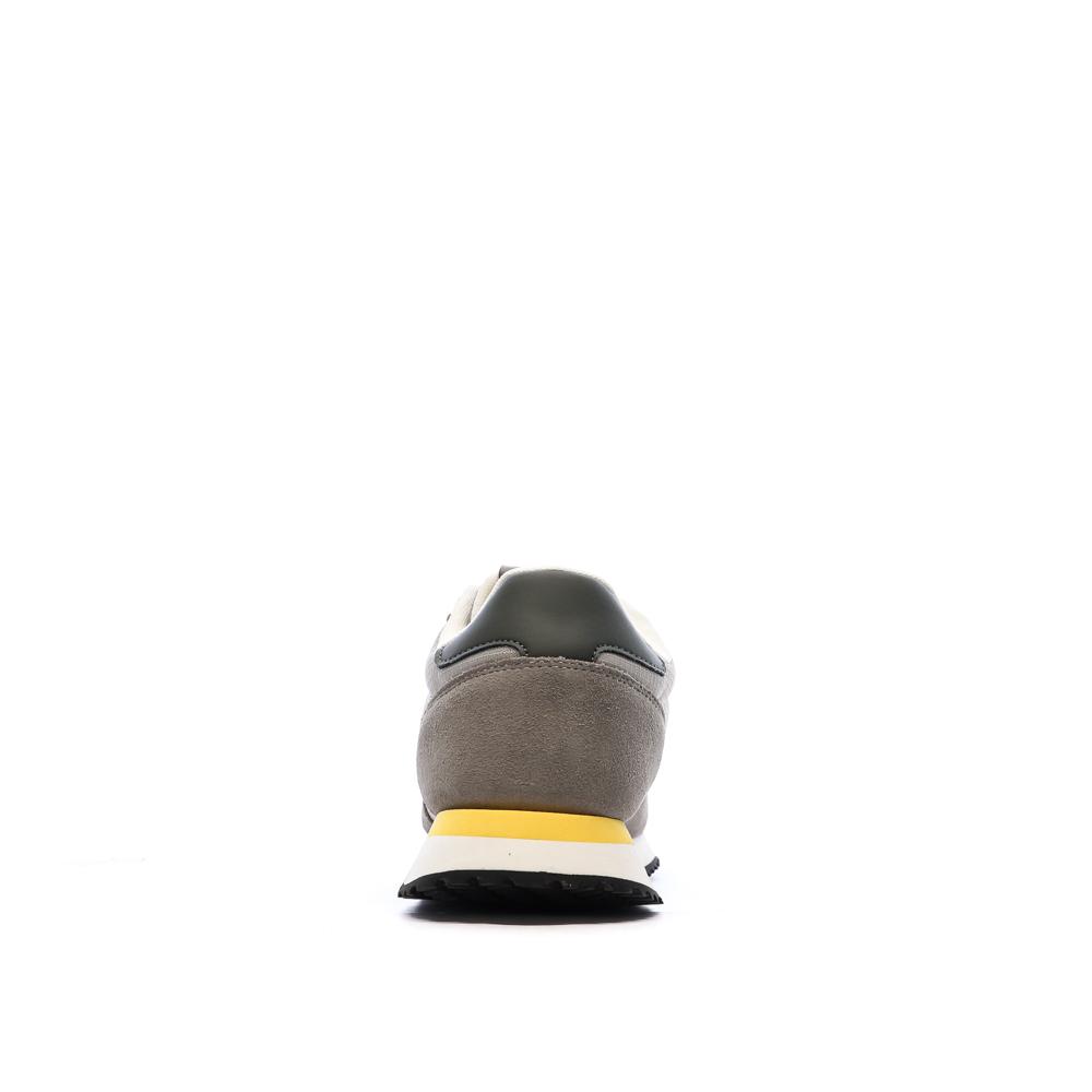 Baskets Grises Homme Tommy Hilfiger Runner Flag vue 3