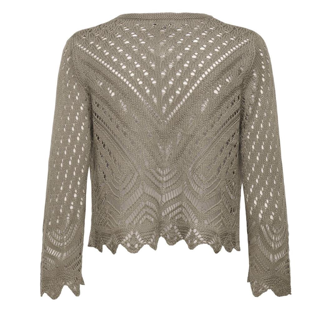 Chaqueta marrón para mujer JDY Sun 3/4 Cropped ver 3