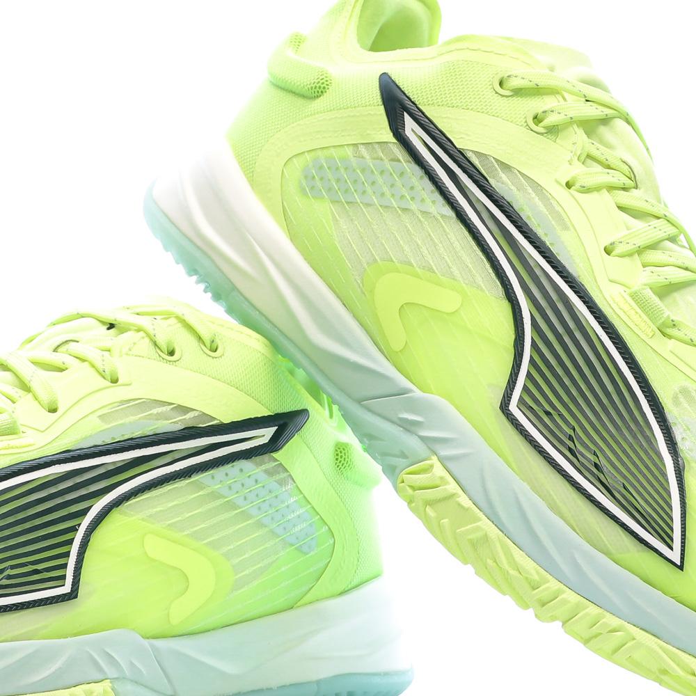 Zapatillas de fitness verdes para hombre Puma Accelerate Nitro Sqd 4 ver 7