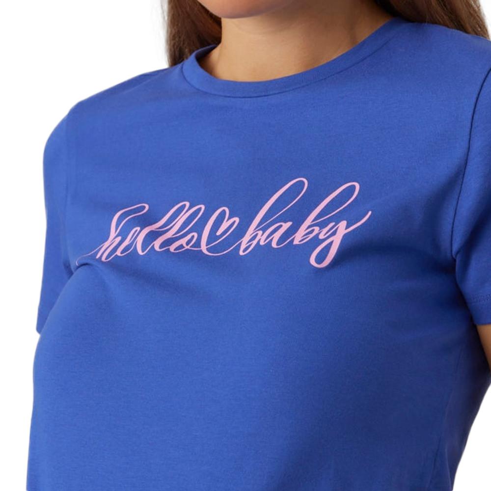 T-Shirt Blau Frau Mamalicious Somya Ansicht 3