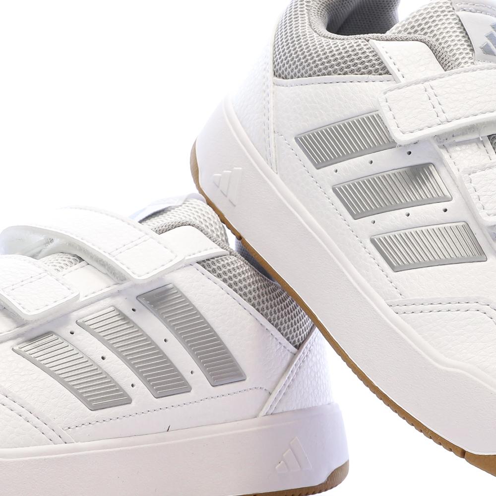 Weiß/graue Kinder-Sneaker Adidas Tensaur KJ9771 Ansicht 7