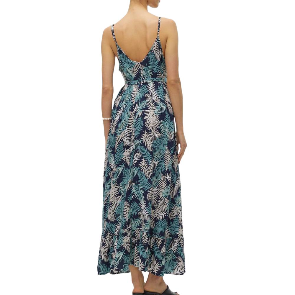 Women's navy patterned dress Vero Moda Easy Joy Photo of the Espace des Marques %store% store - view of %key%