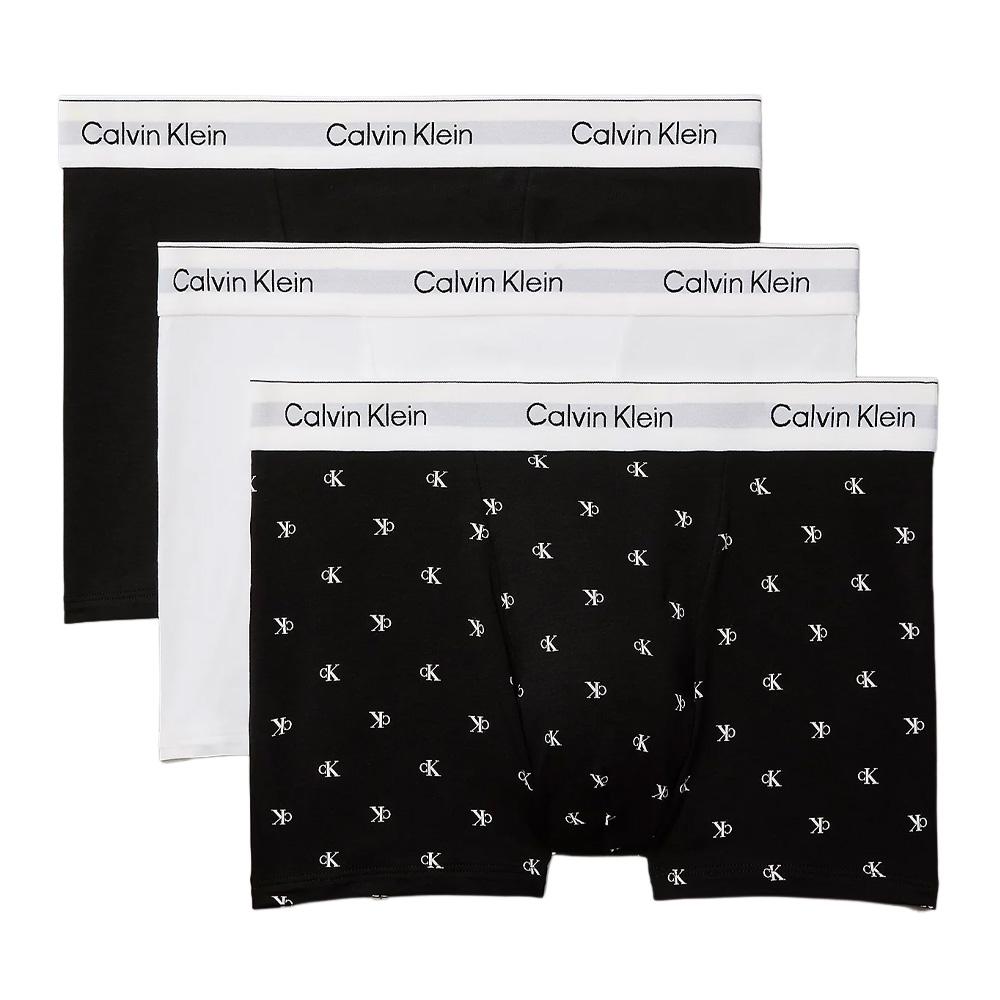 X3 Boxers Negro/Blanco para hombre Calvin Klein Jeans, corte holgado barato