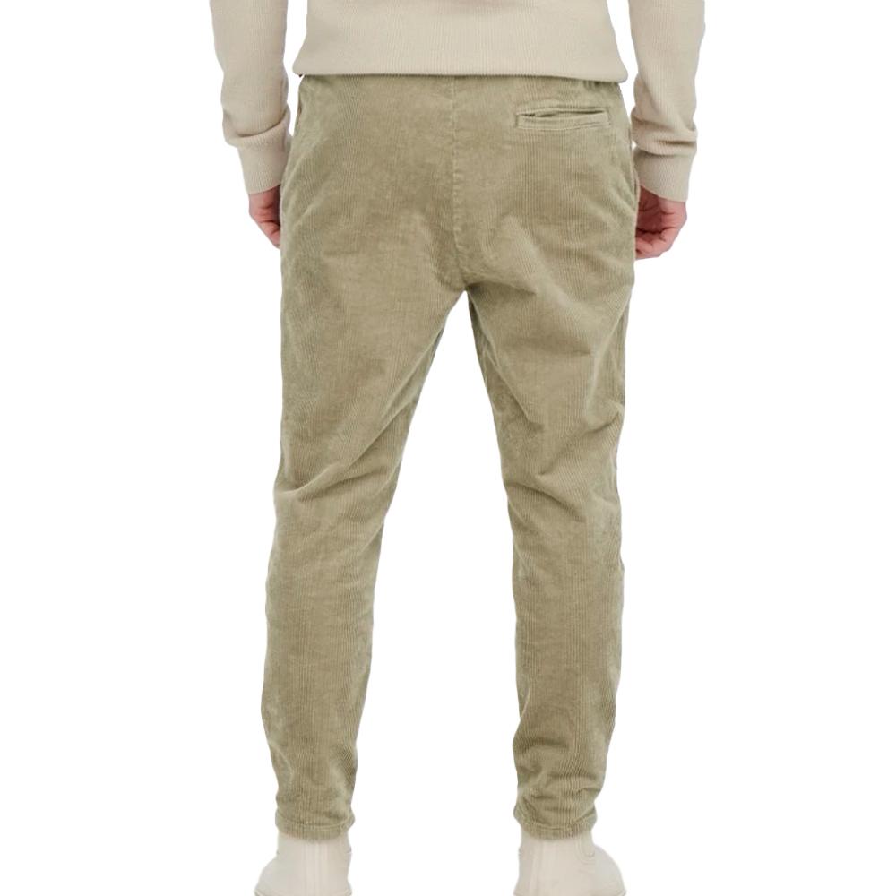 Beigefarbene fließende Hose für Männer Only &amp; Sons Linus Ansicht 2