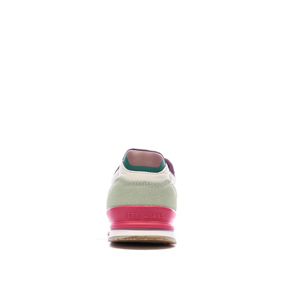 Violette Sneaker für Damen von Pepe Jeans London Band Ansicht 3
