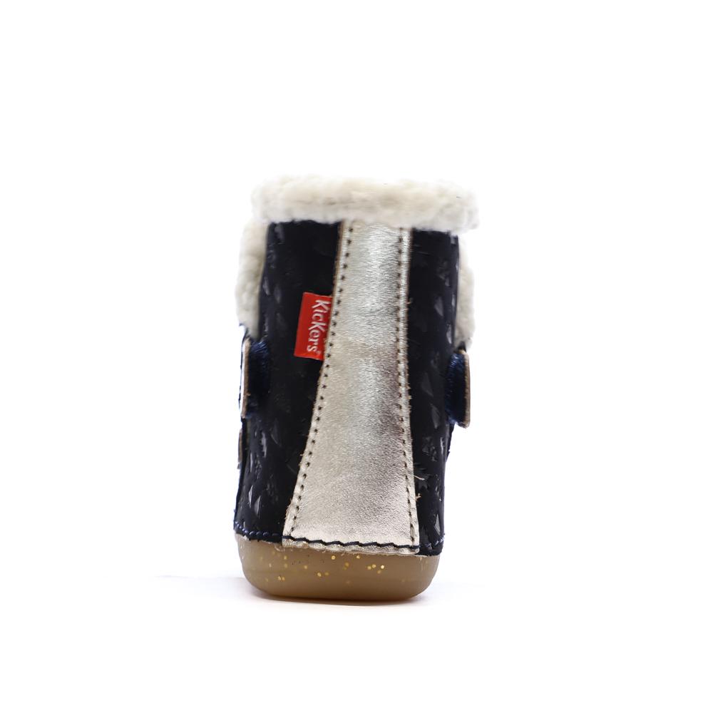 Kickers So Schuss Girl's Boots Navy Photo of the Espace des Marques %store% store - view of %key%