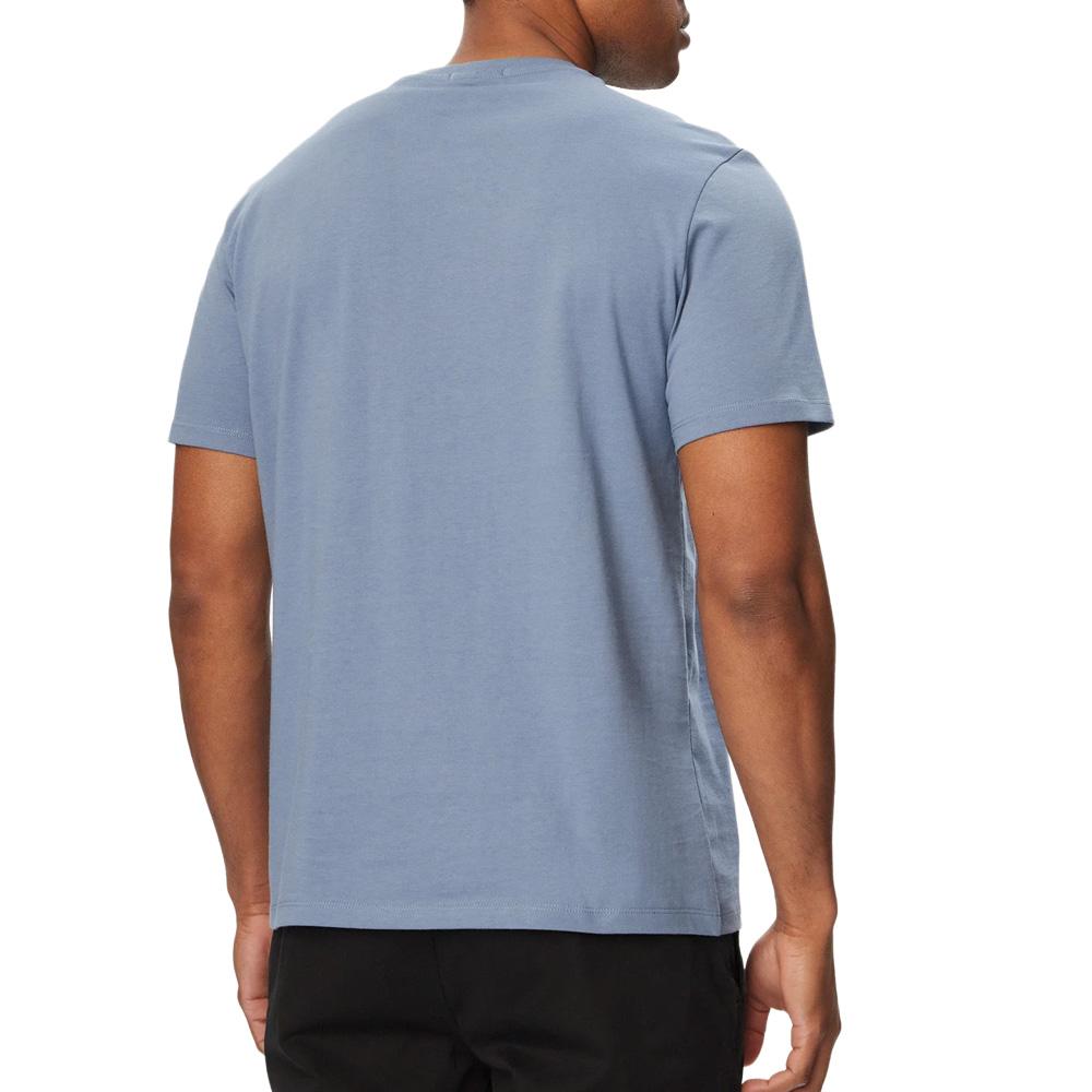 T-Shirt Bleu Moyen Homme Calvin Klein Jeans Classic Monogram vue 2