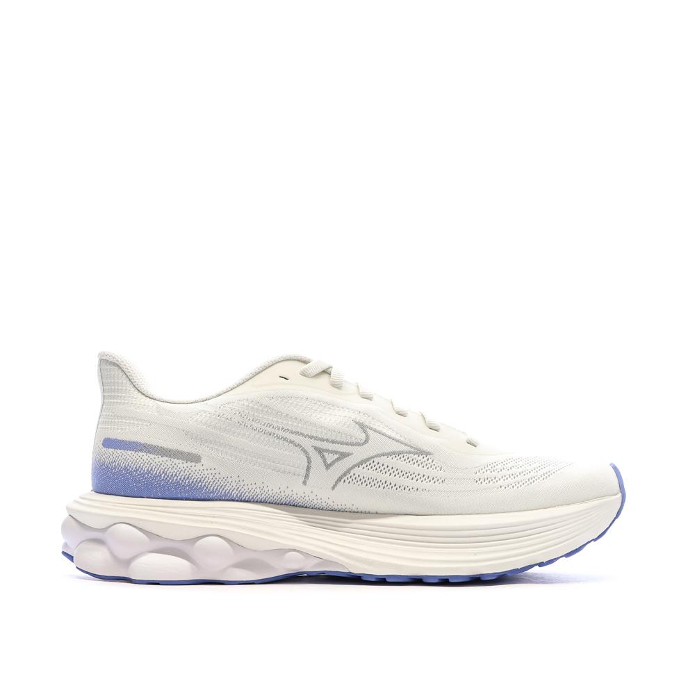 Chaussures de Running Ecrus Femme Mizuno Wave Skyrise 7 vue 2